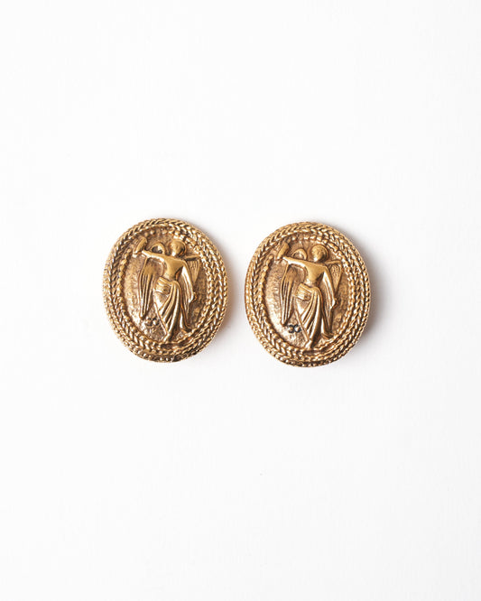 Chanel Gold Plated 1994 Earring