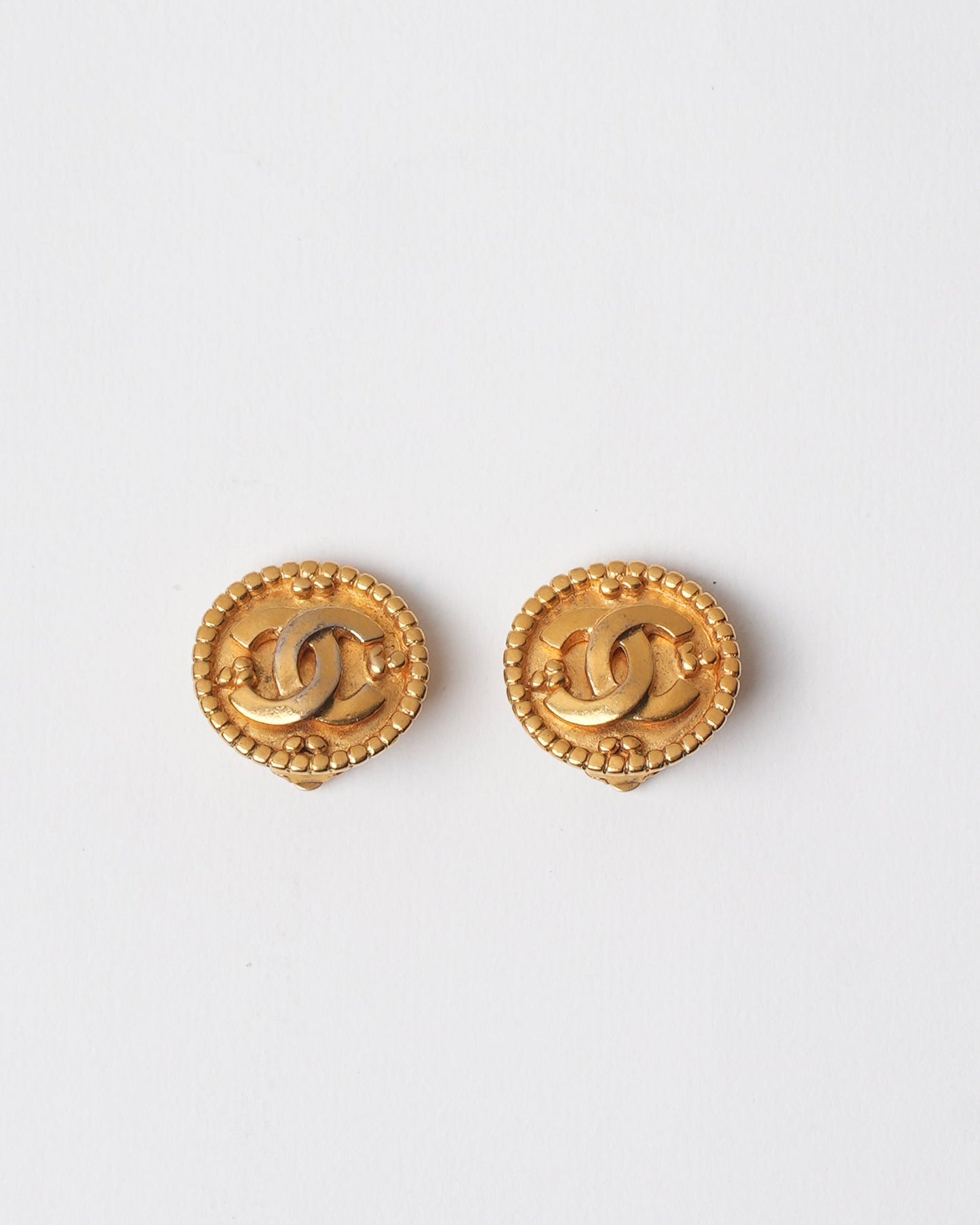 Chanel 1996 Gold Plated Earring