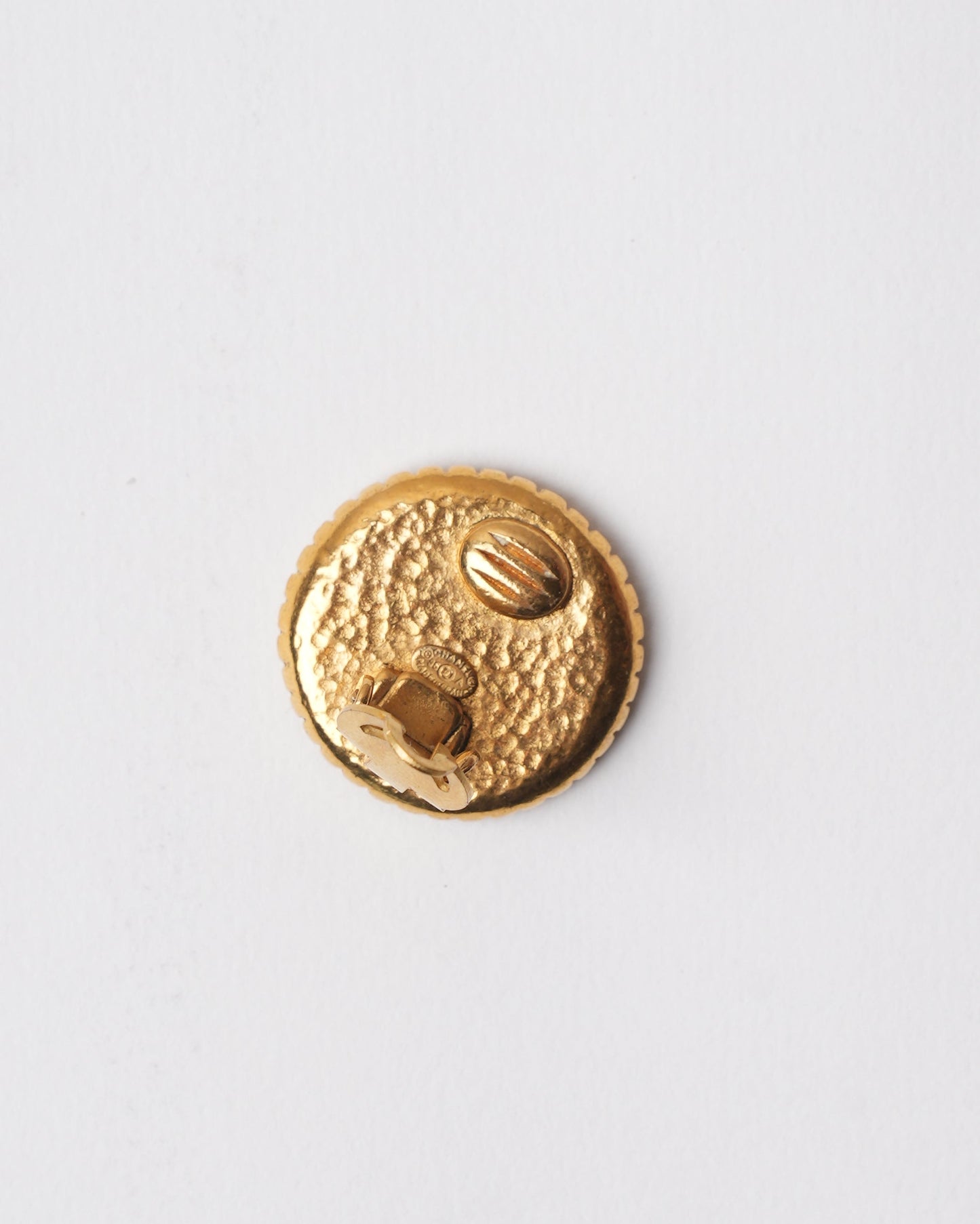 Chanel 1996 Gold Plated Earring
