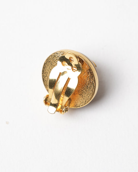 Chanel Gold Plated since 1980 Earring