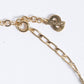 Christian Dior Gold Plated Rectangular Pendant Made In Germany