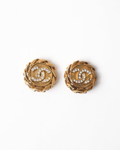 Chanel Gold Plated since 1990's Earring