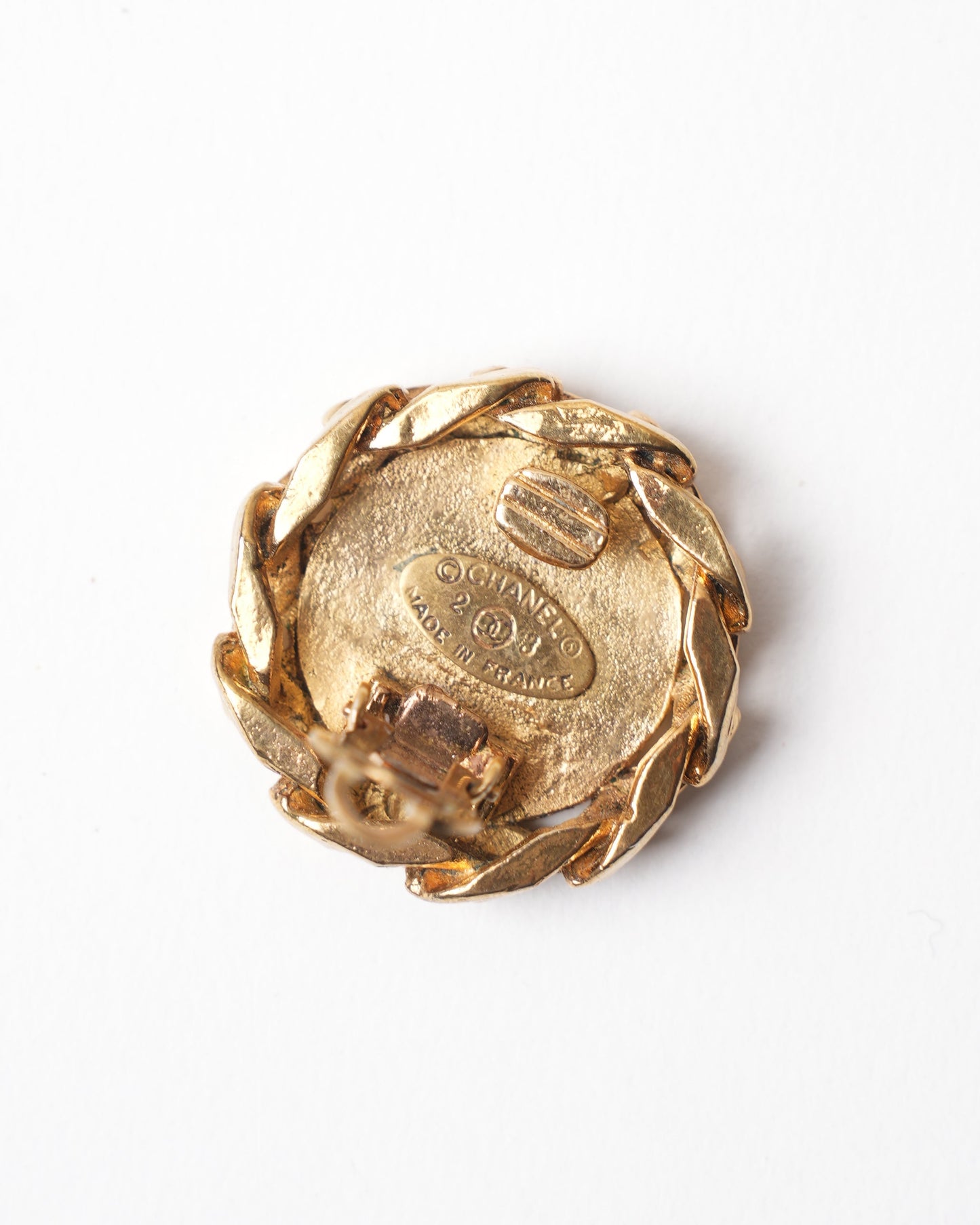Chanel Gold Plated since 1990's Earring