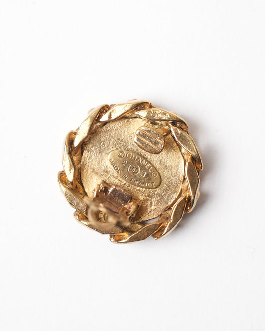 Chanel Gold Plated since 1990's Earring