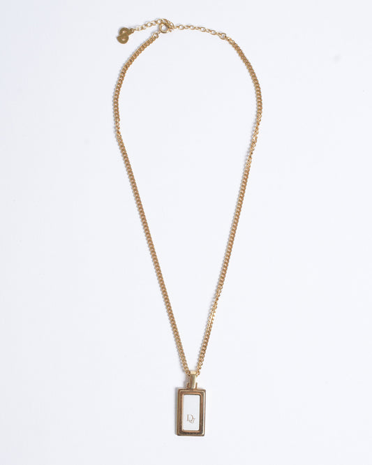 Christian Dior Gold Plated Necklace