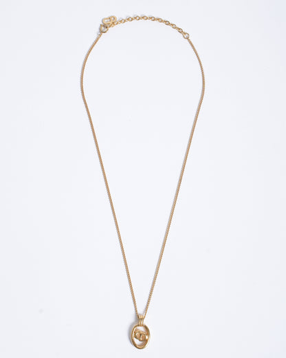Christian Dior Gold Plated Pendant Made In Germany