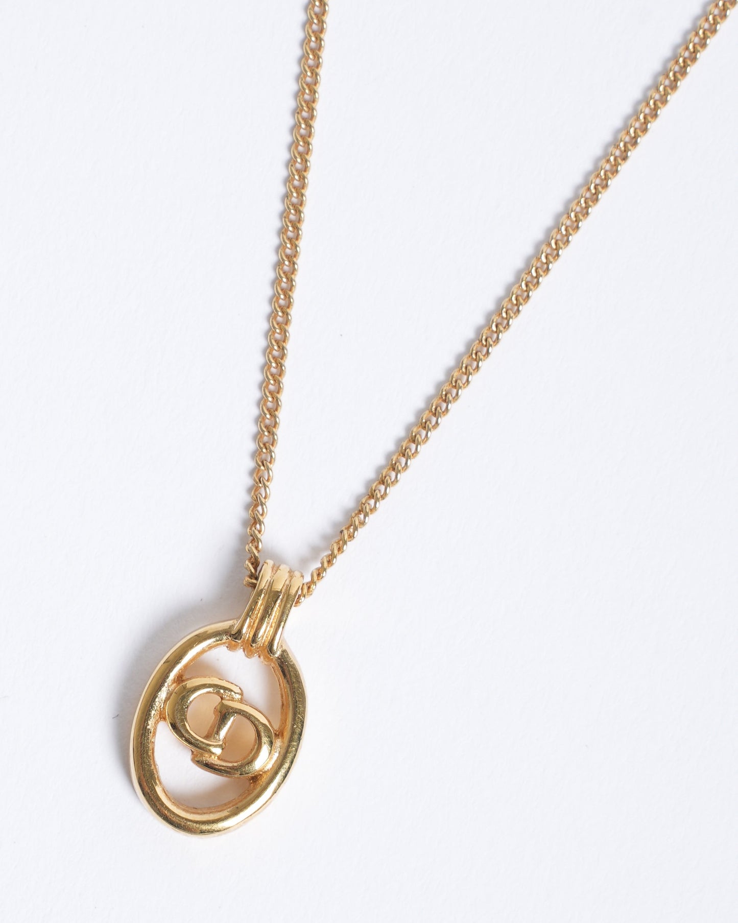 Christian Dior Gold Plated Pendant Made In Germany