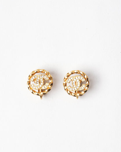Chanel Gold Plated Earring