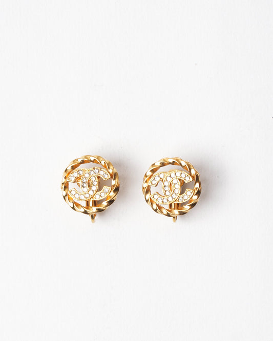 Chanel Gold Plated Earring