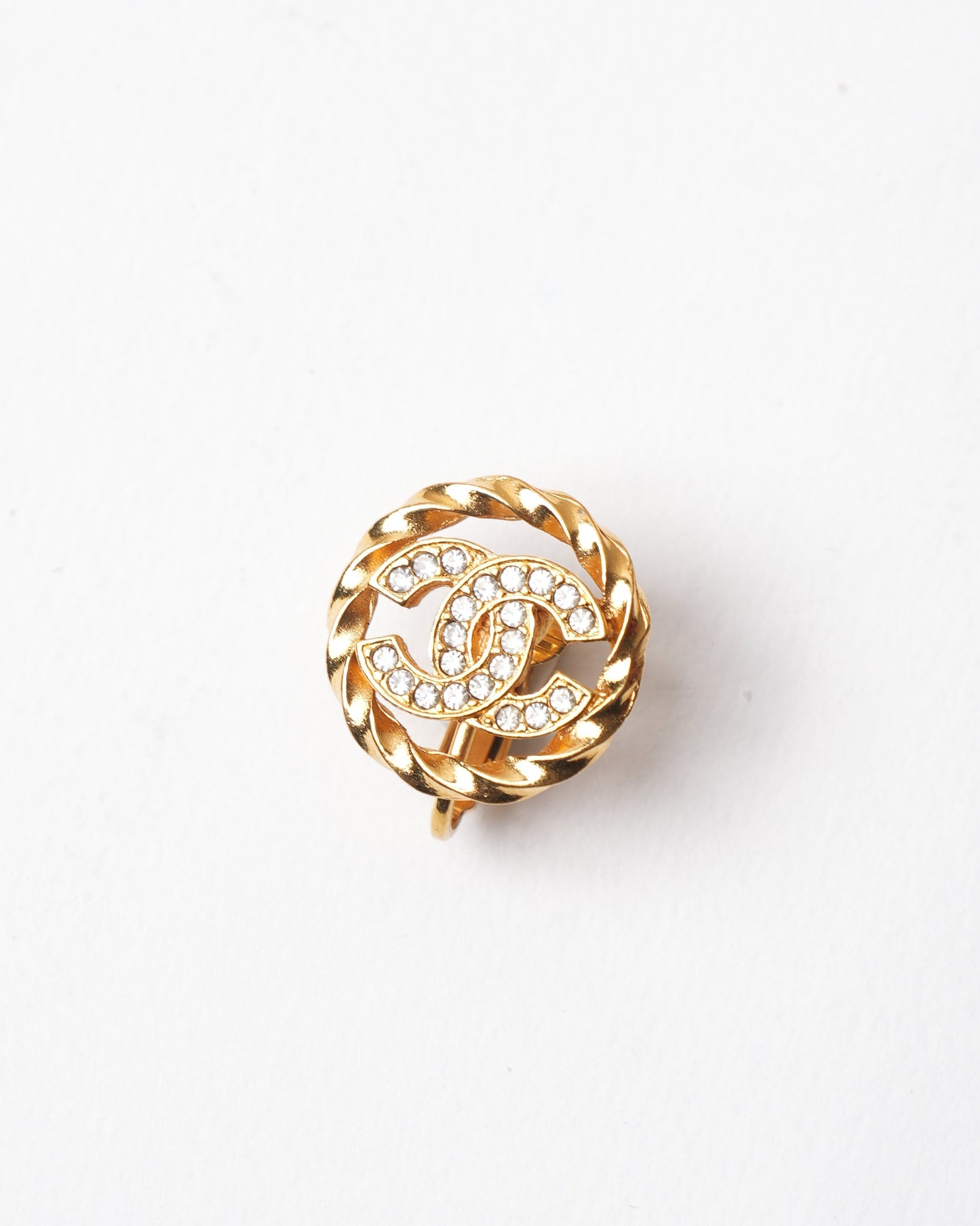 Chanel Gold Plated Earring