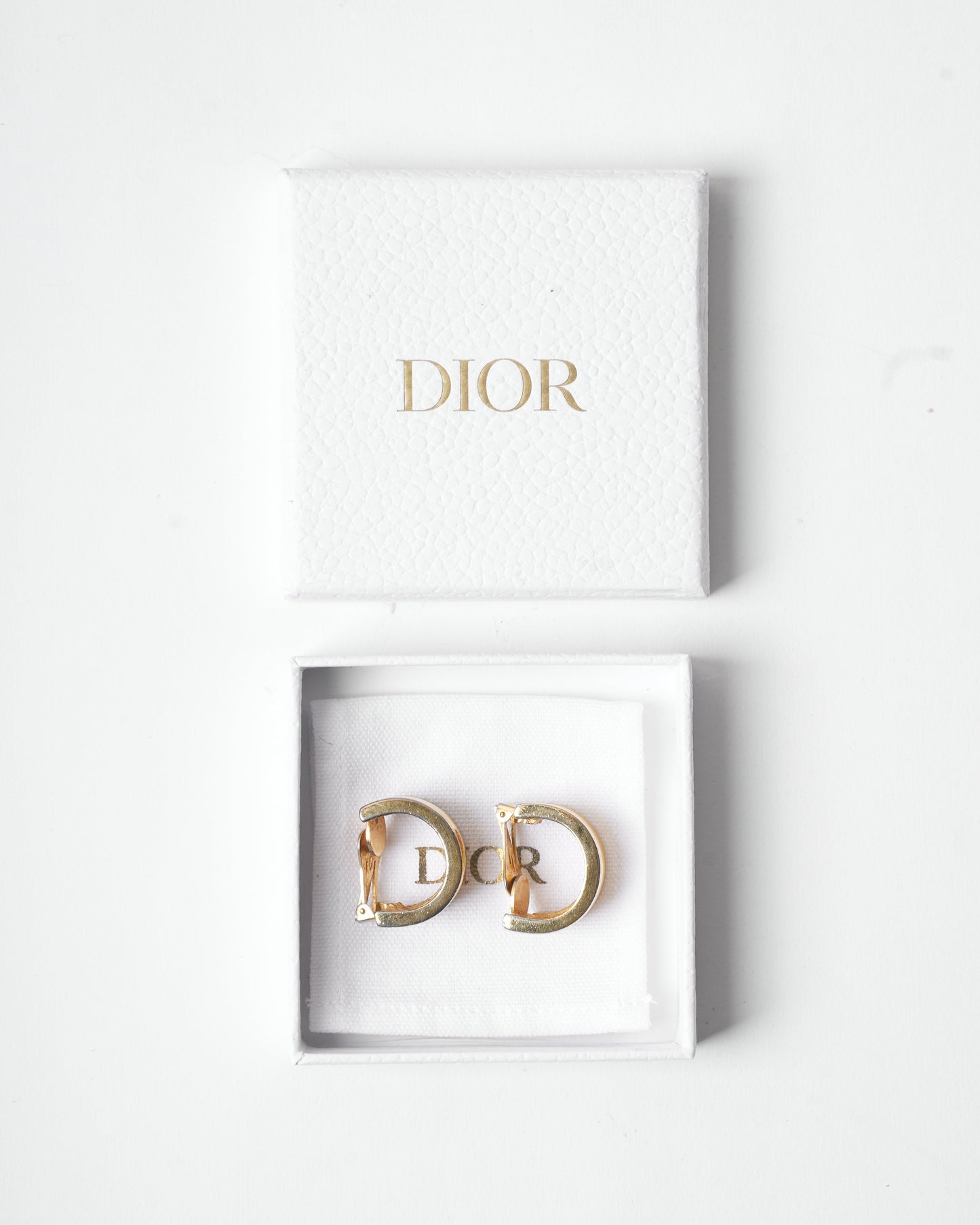 Christian Dior Gold Plated Earrings