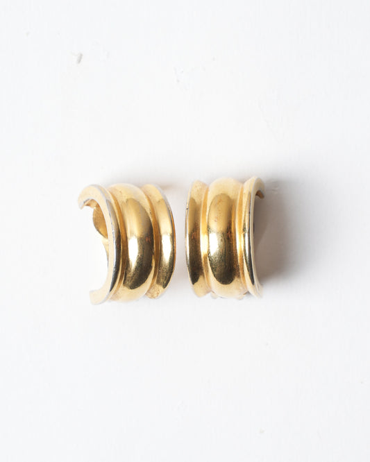 Christian Dior Gold Plated Earrings