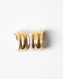 Christian Dior Gold Plated Earrings