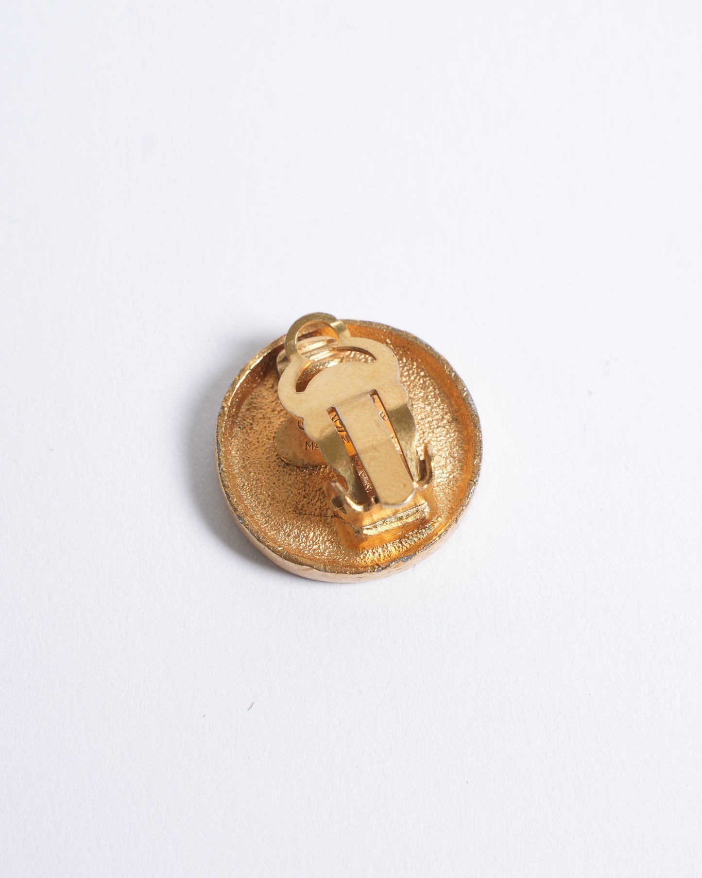 Chanel Earrings With The Brand Logo Made In France