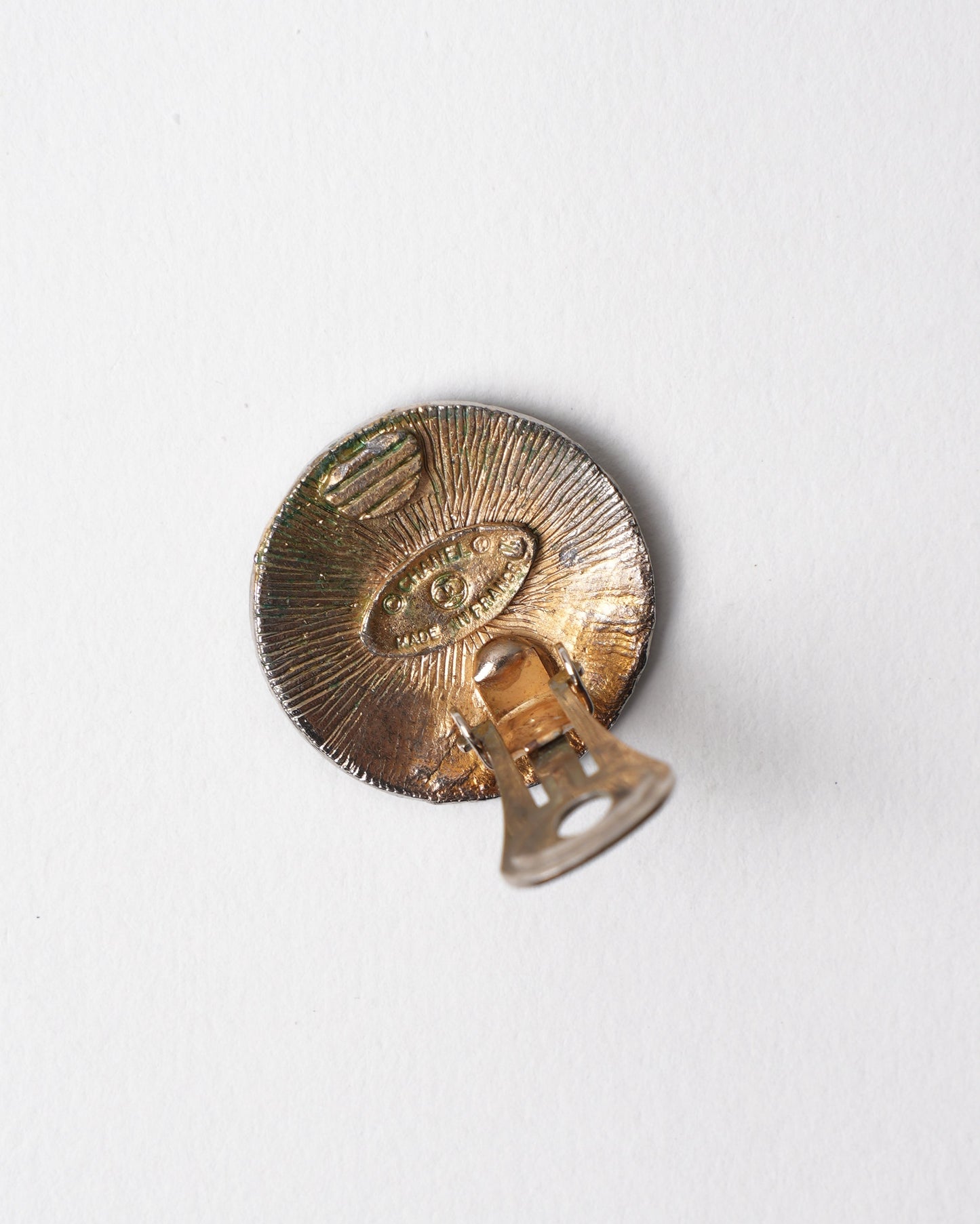 Chanel Gold Plated 1992 Earring