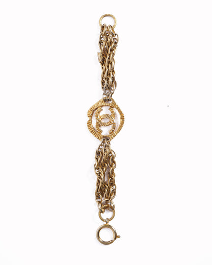 Chanel Gold Plated Bracelet