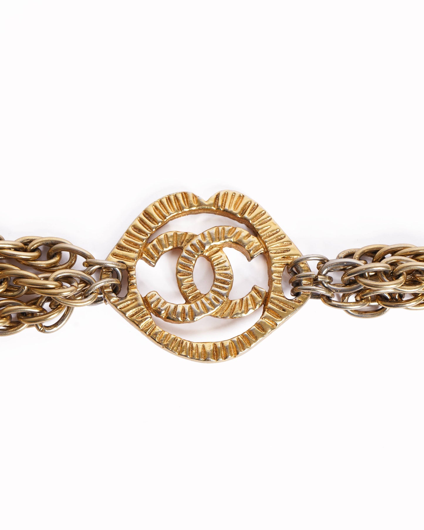 Chanel Gold Plated Bracelet