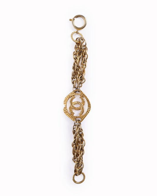 Chanel Gold Plated Bracelet
