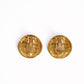 Chanel 1980s Gold-Plated Earrings made in france