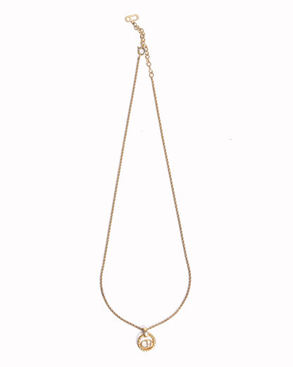 Dior Made In Germany Gold Plated Necklace