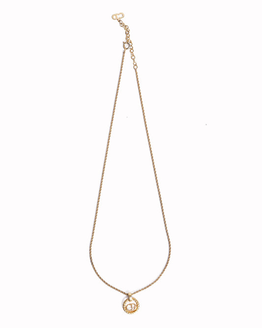 Dior Made In Germany Gold Plated Necklace