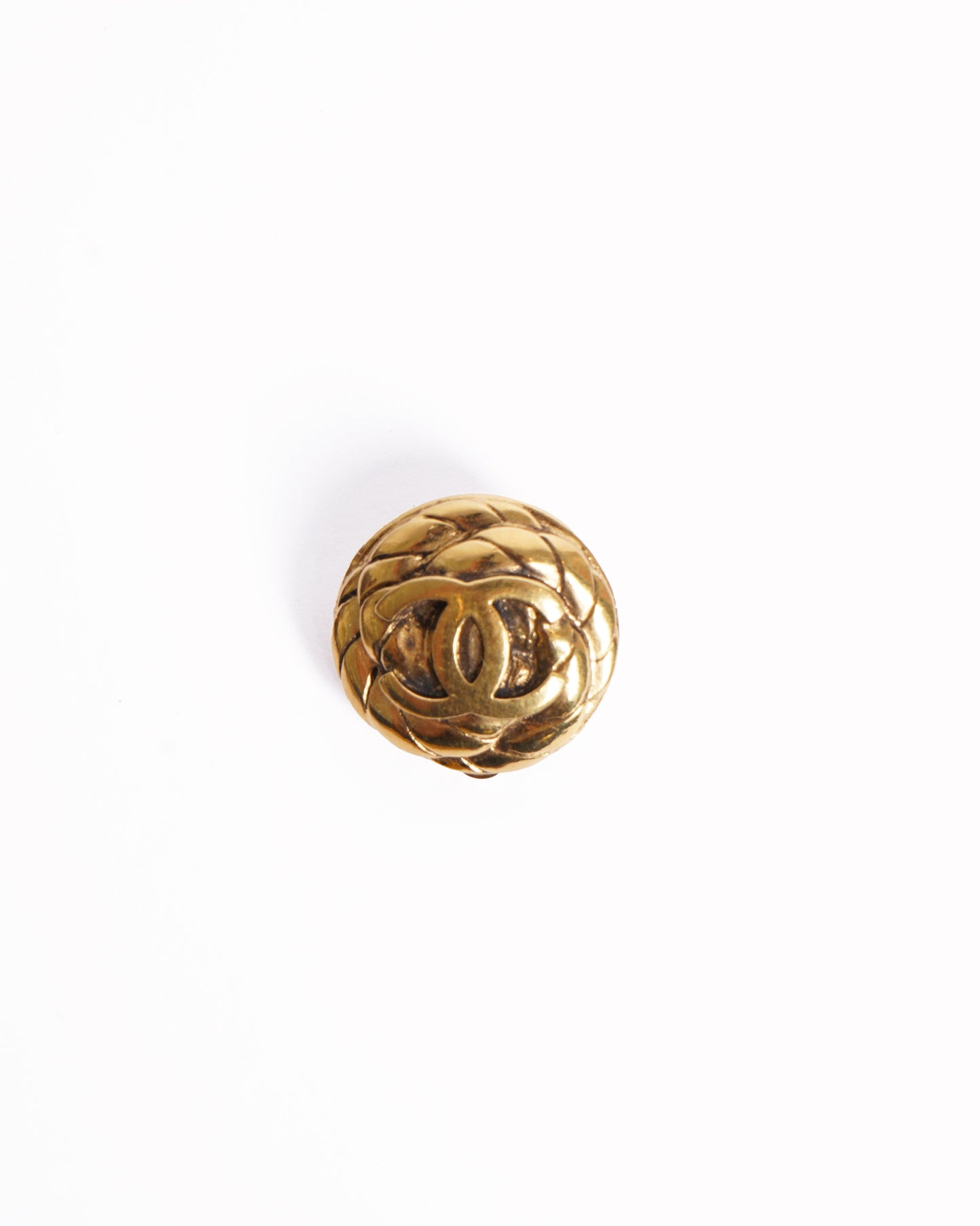 Chanel 1996 Gold Plated Earring  Made In France
