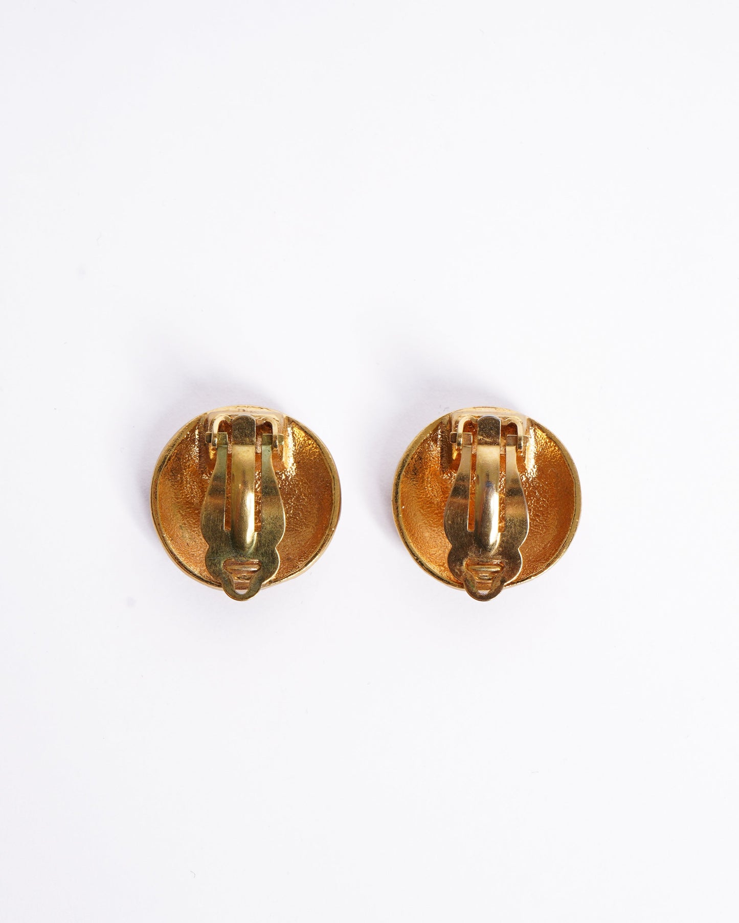 Chanel 1996 Gold Plated Earring  Made In France