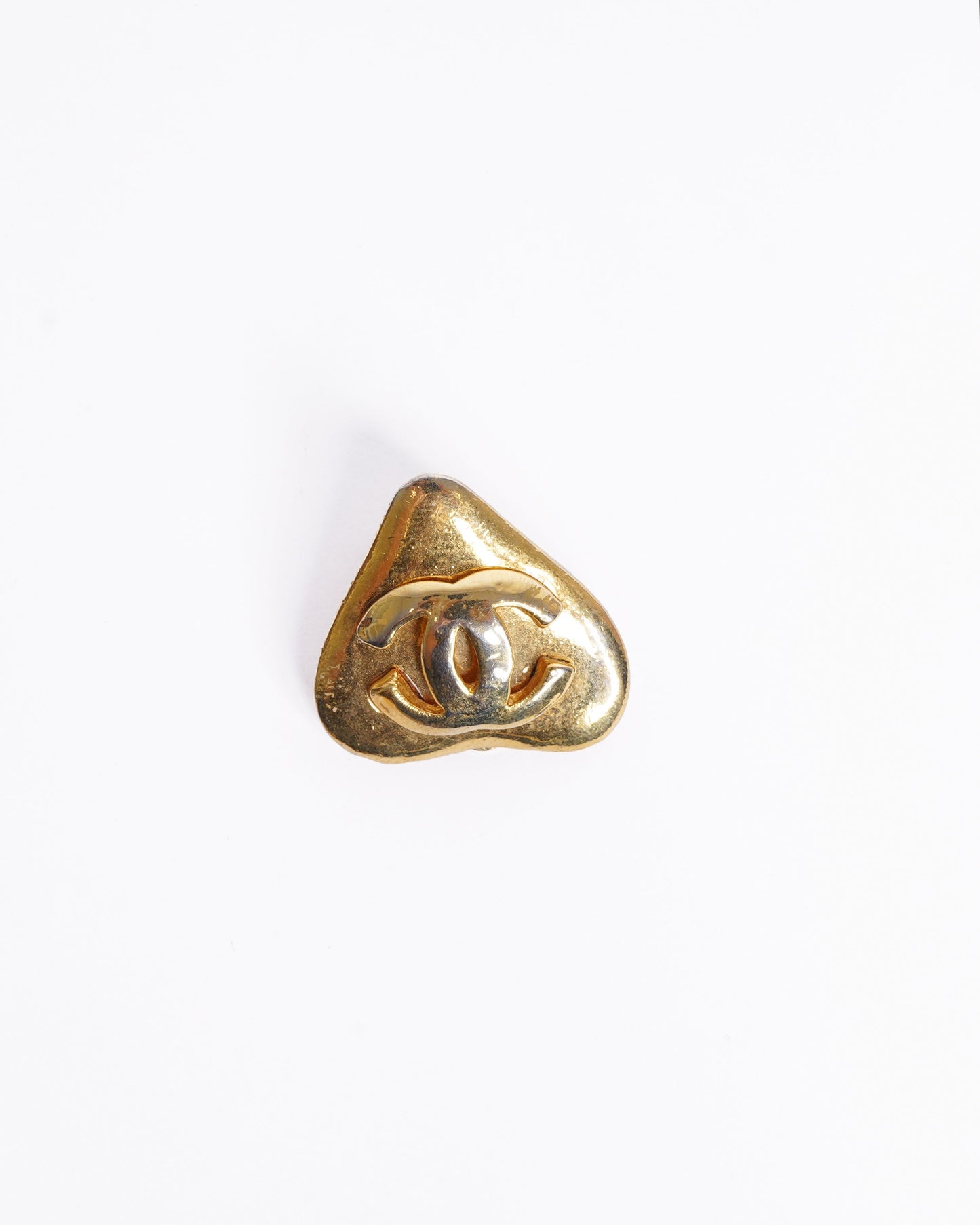 Vinatge Chanel 1997 Gold Plated Earring Made In France