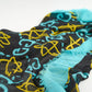 Gucci Silk Stars Shawl Blue/yellow