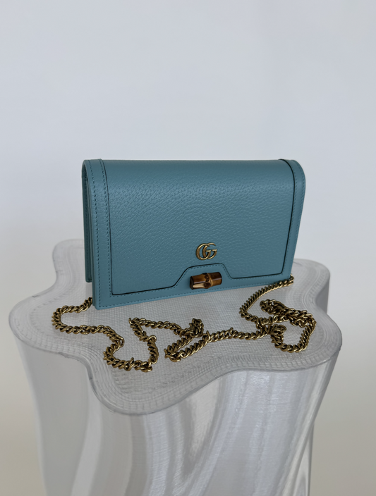 Gucci Diana Wallet on Chain - FULL SET