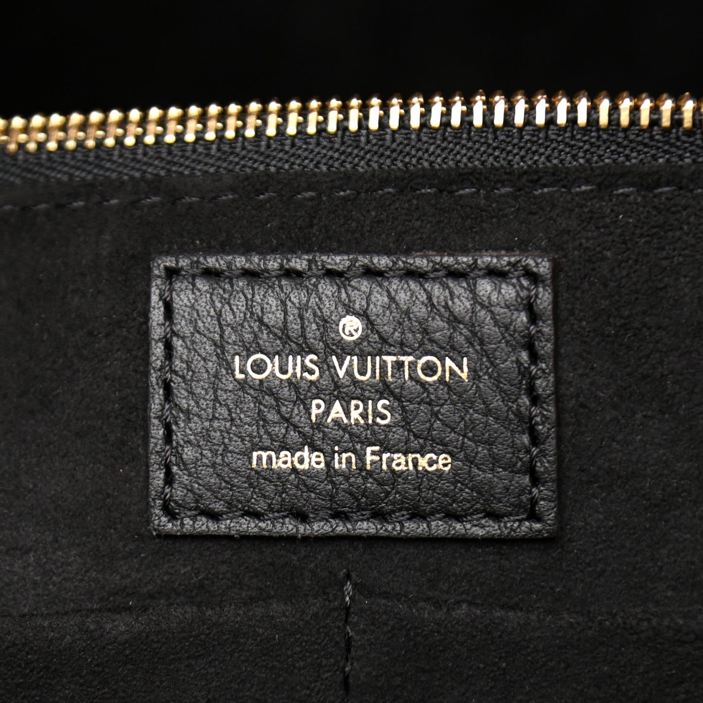 LU VI -  CALFSKIN MONOGRAM KIMONO TOTE MM