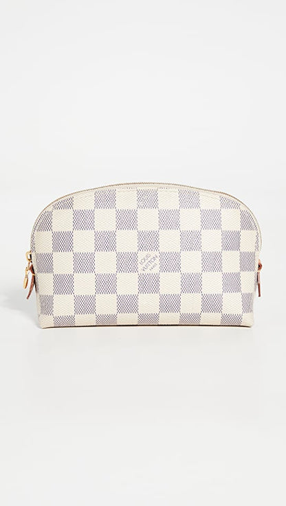 LU VI -  DAMIER AZUR COSMETIC POUCH