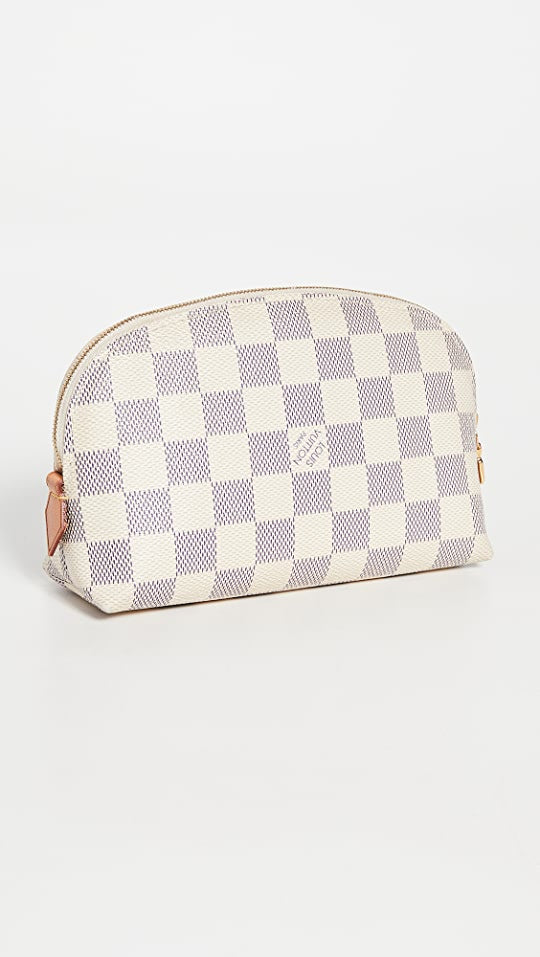 LU VI -  DAMIER AZUR COSMETIC POUCH