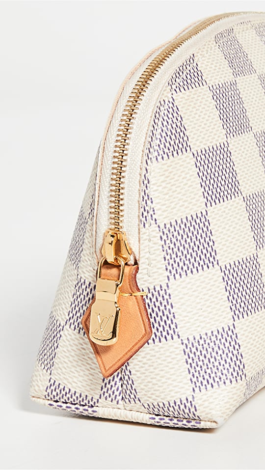 LU VI -  DAMIER AZUR COSMETIC POUCH