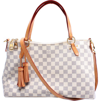 LU VI -  DAMIER AZUR LYMINGTON SHOULDER BAG