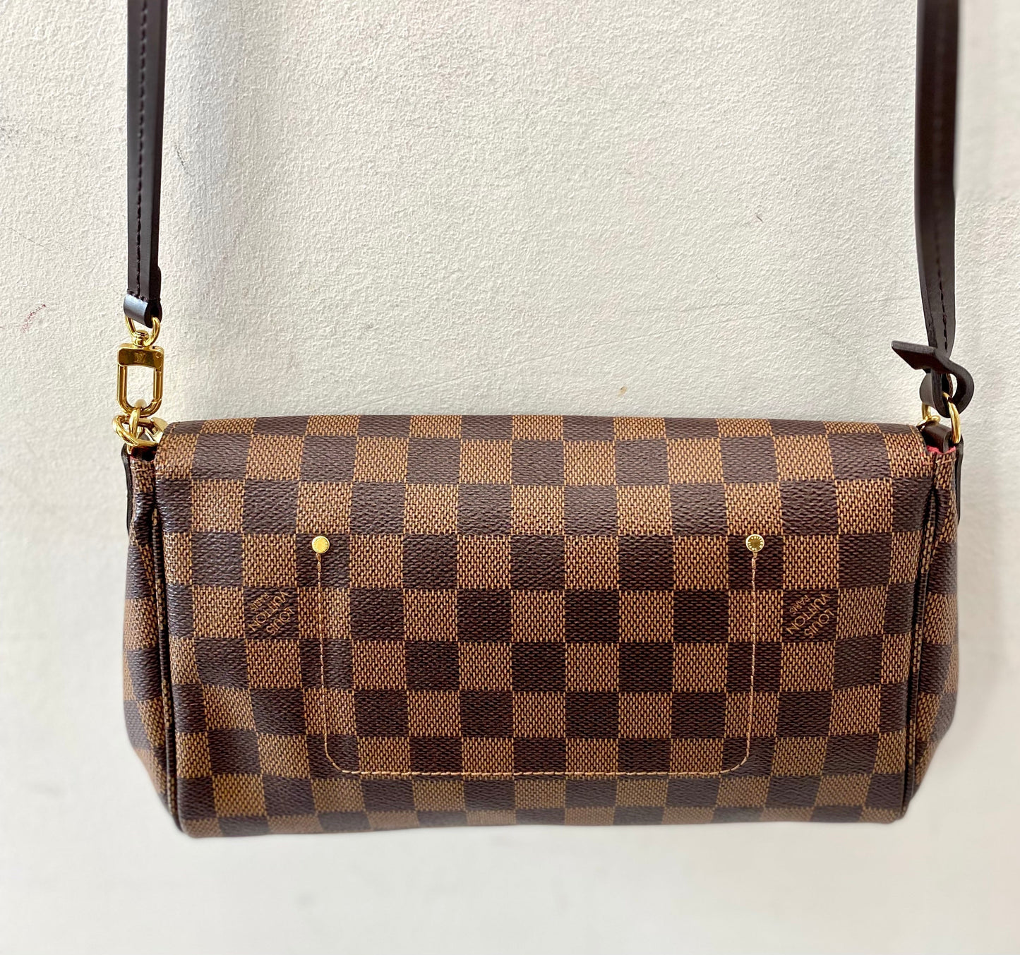 LU VI -  DAMIER EBENE FAVORITE MM