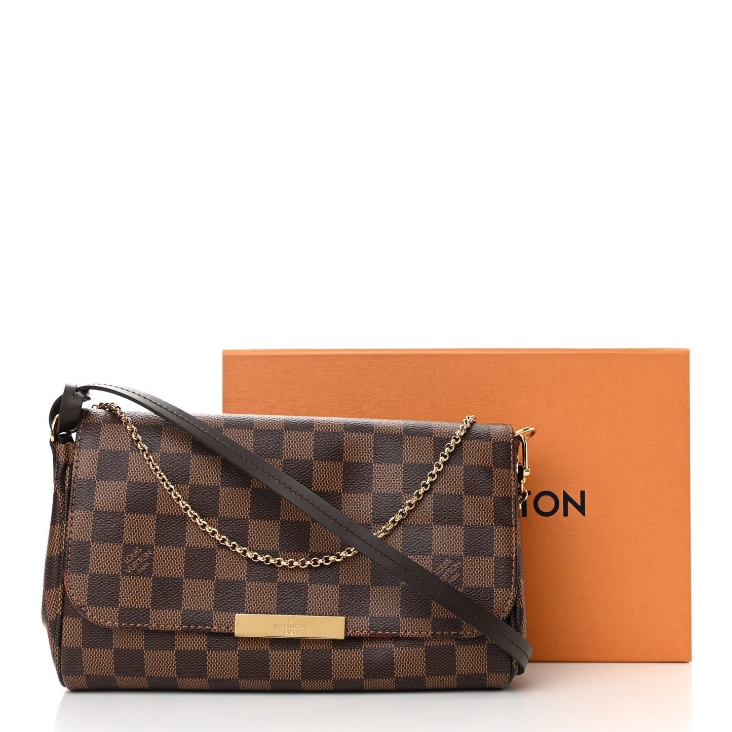 LU VI -  DAMIER EBENE FAVORITE MM