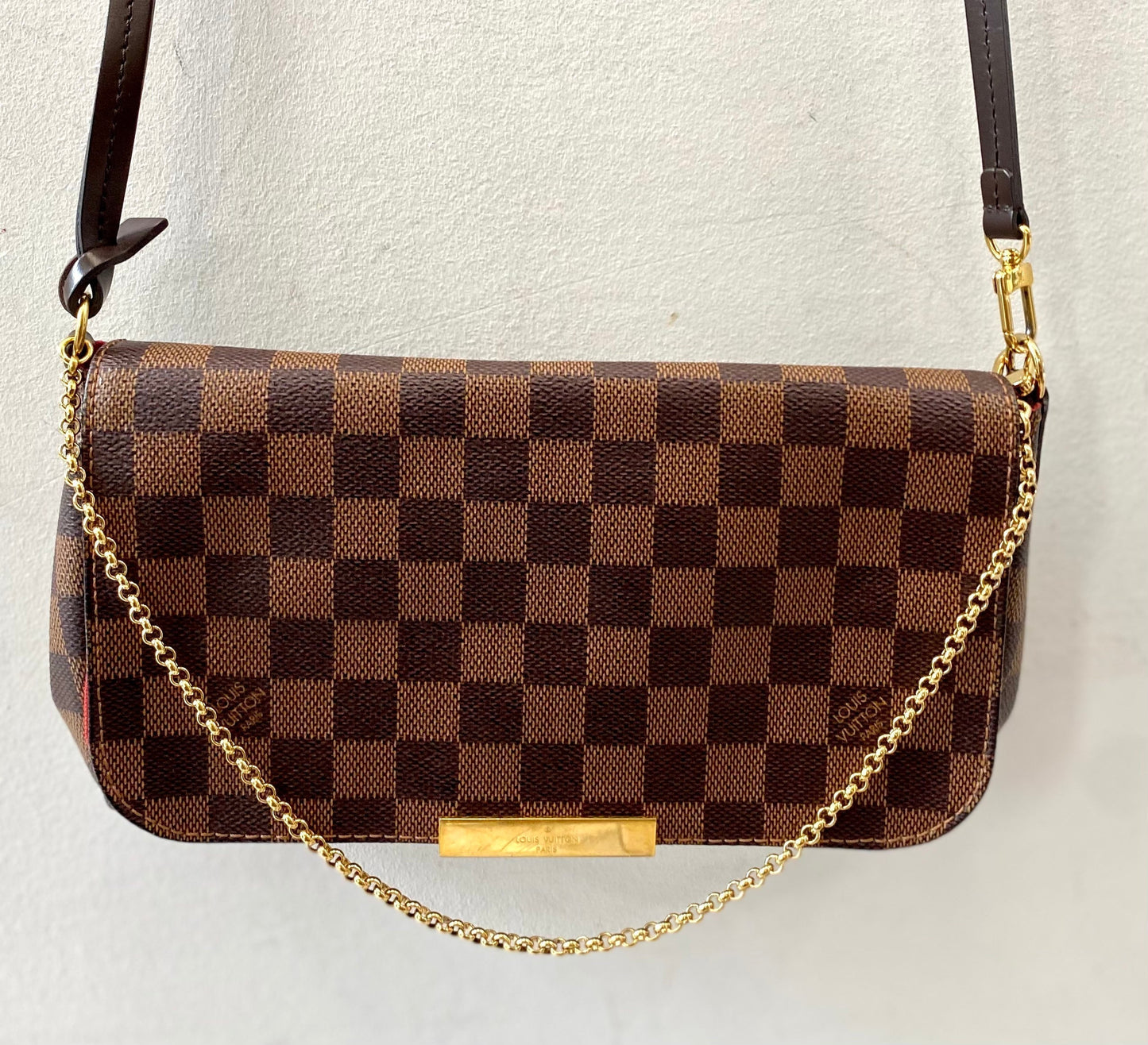 LU VI -  DAMIER EBENE FAVORITE MM