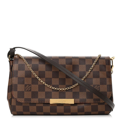 LU VI -  DAMIER EBENE FAVORITE MM