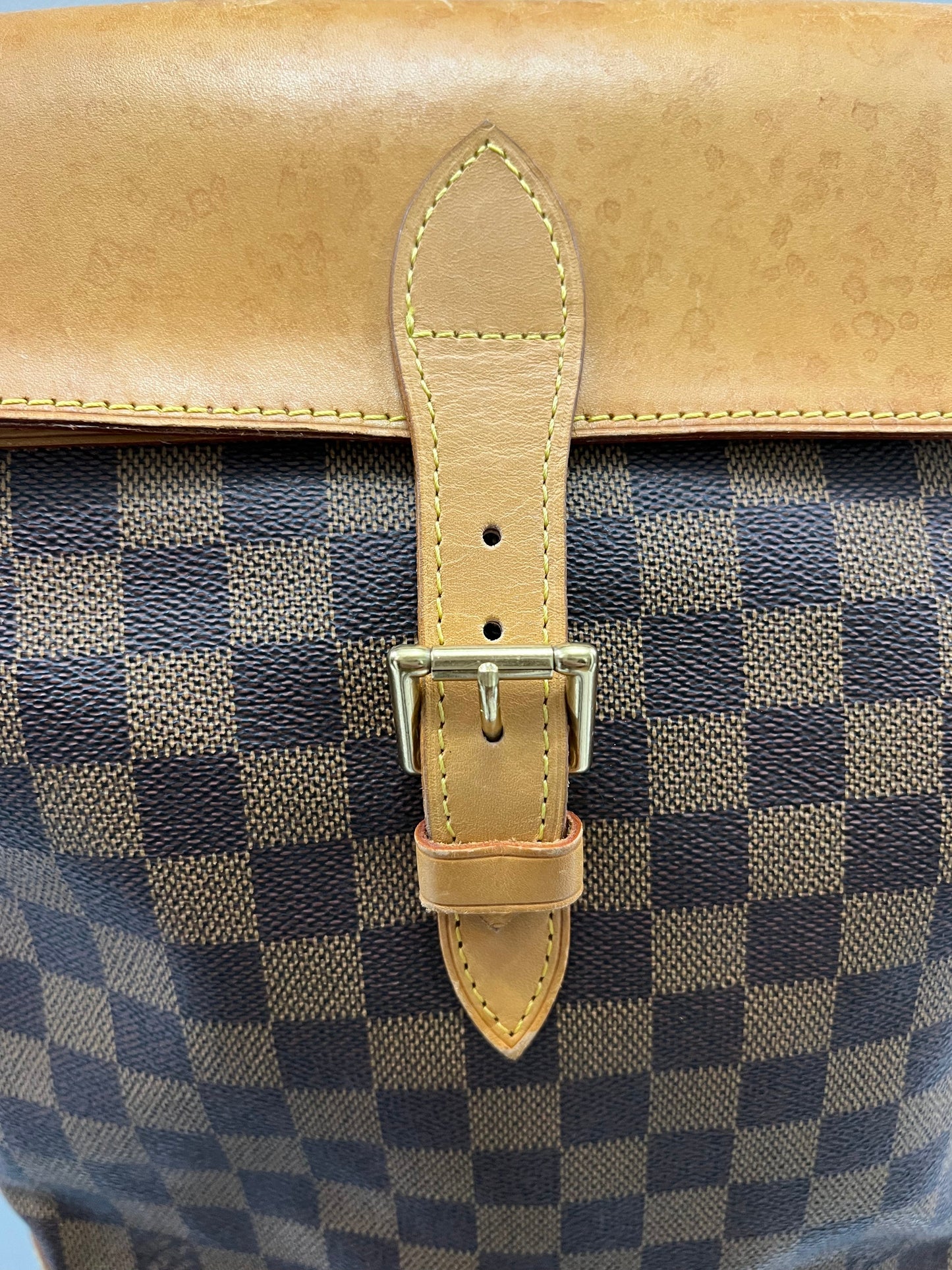 LU VI -  DAMIER EBENE SOHO CENTENAIRE BACKPACK