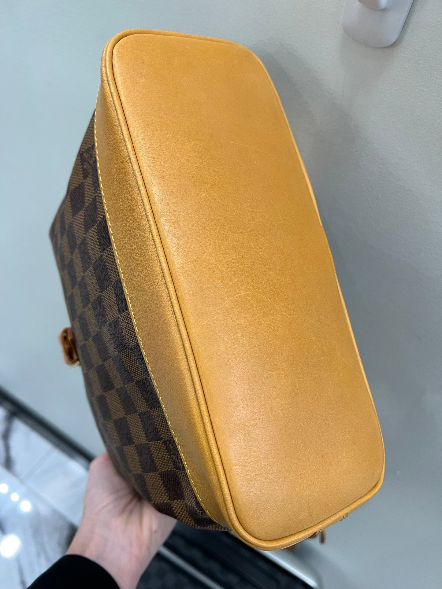 LU VI -  DAMIER EBENE SOHO CENTENAIRE BACKPACK