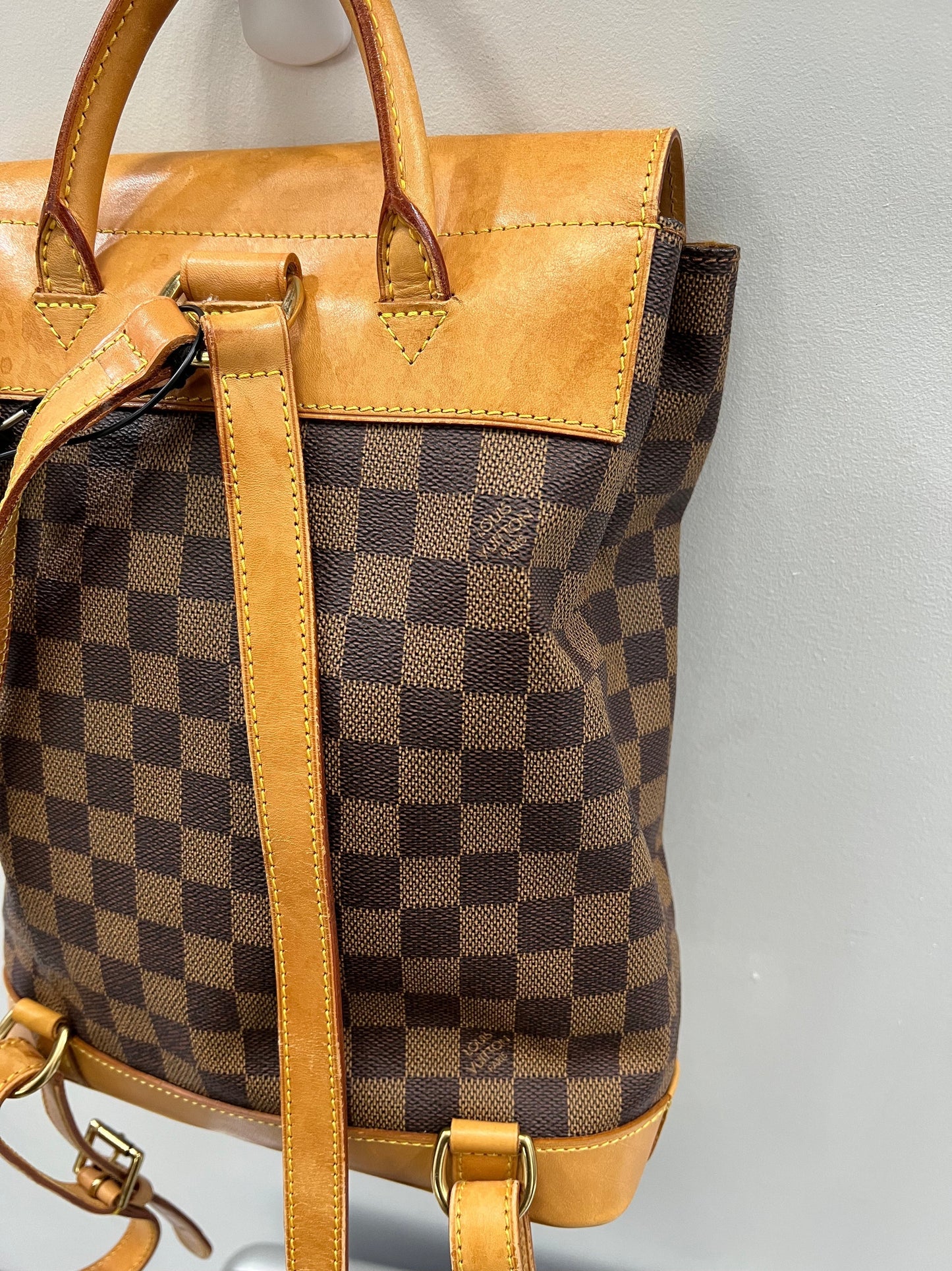 LU VI -  DAMIER EBENE SOHO CENTENAIRE BACKPACK