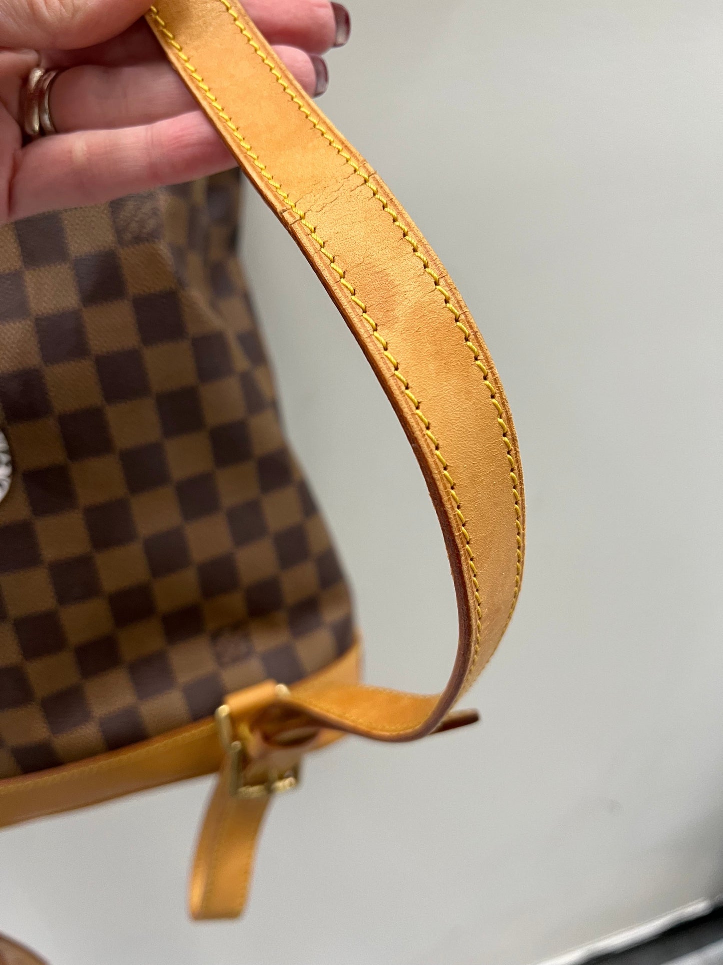 LU VI -  DAMIER EBENE SOHO CENTENAIRE BACKPACK