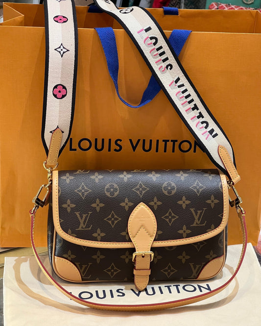 LU VI -  MONOGRAM DIANE SATCHEL NM
