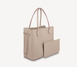 LU VI -  EPI LEATHER NEVERFULL MM TOTE BAG GALET