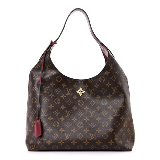 LU VI -  MONOGRAM FLOWER HOBO BAG