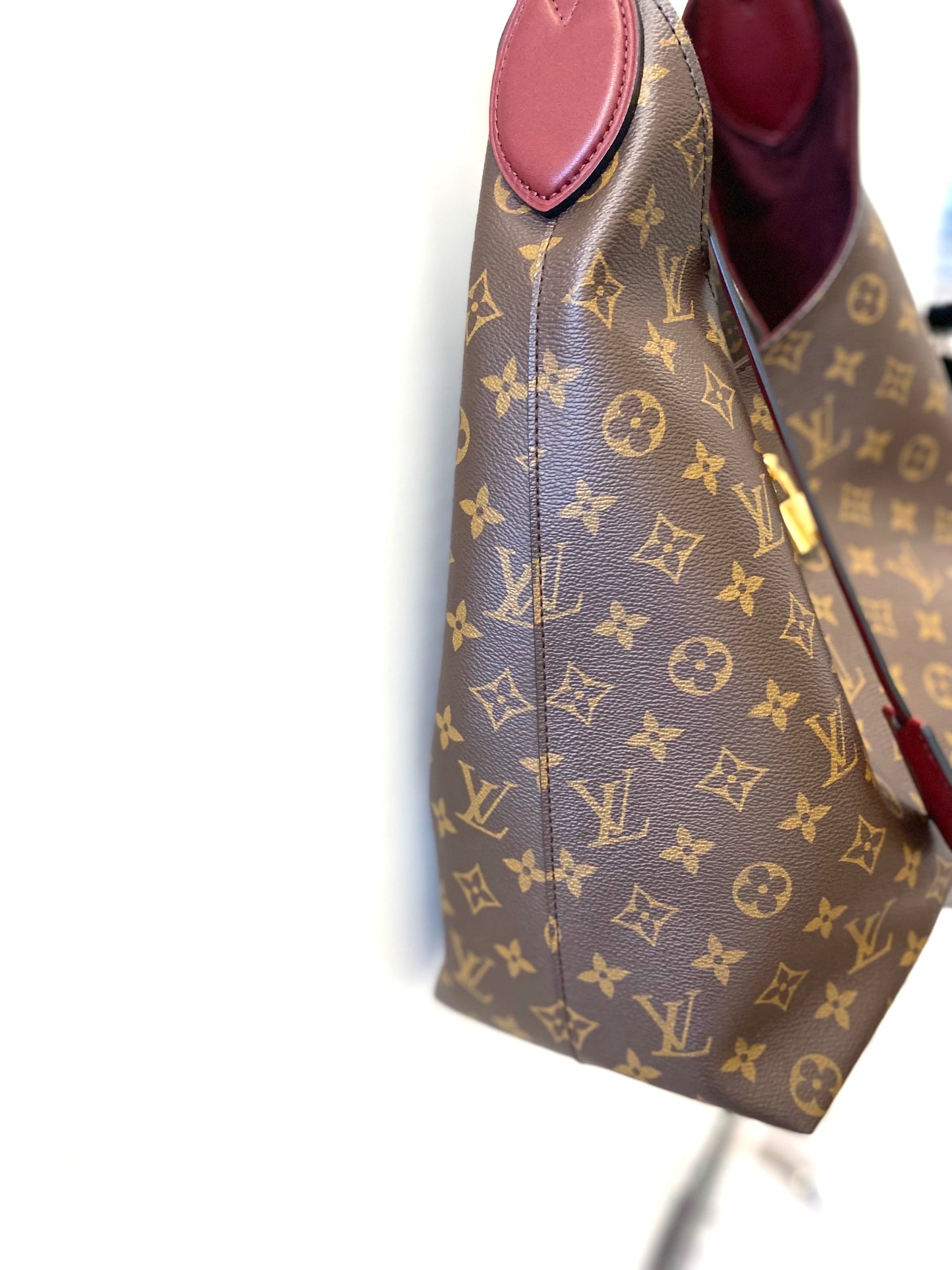 LU VI -  MONOGRAM FLOWER HOBO BAG