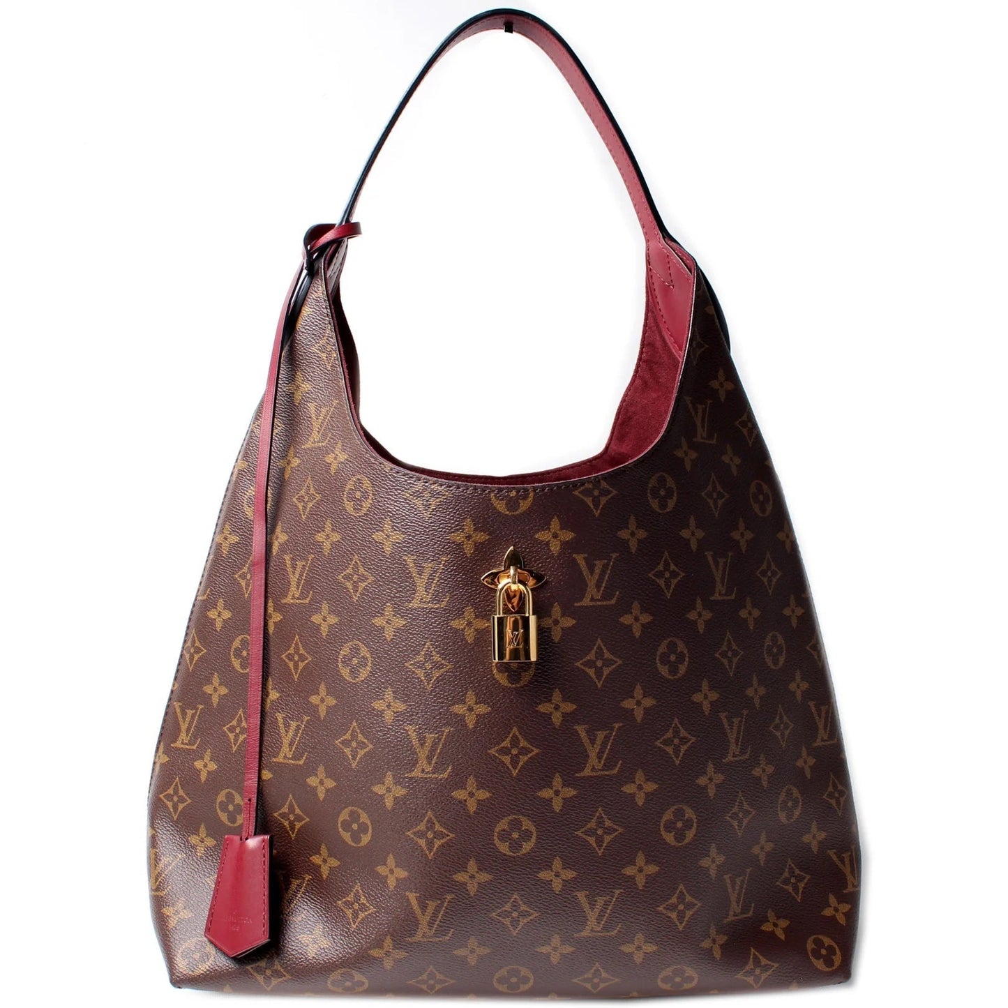 LU VI -  MONOGRAM FLOWER HOBO BAG