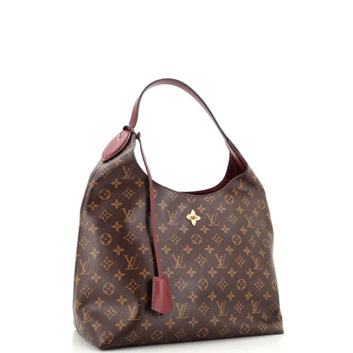 LU VI -  MONOGRAM FLOWER HOBO BAG