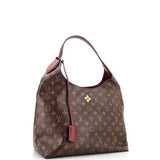 LU VI -  MONOGRAM FLOWER HOBO BAG